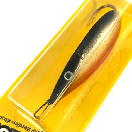 Johnson Silver Minnow Krautblinker, Red Shad Gold Flash, 14g, #1082676