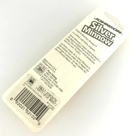 Johnson Silver Minnow Krautblinker, Red Shad Gold Flash, 14g, #1082676