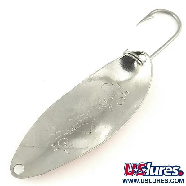 Seneca Little Cleo Glow Schlepplöffel, Weiß/Orange/Nickel, 5g, #7120