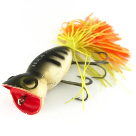 Fred Arbogast Hula Popper Topwater-Köder, Frog, 14g, Skirt, #7126