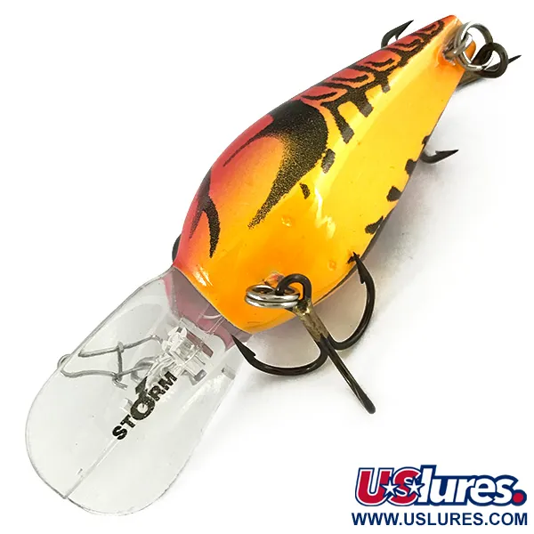 Storm Original Series Wiggle Wart Tiefläufer, Red, 11g, Rassel, #7155