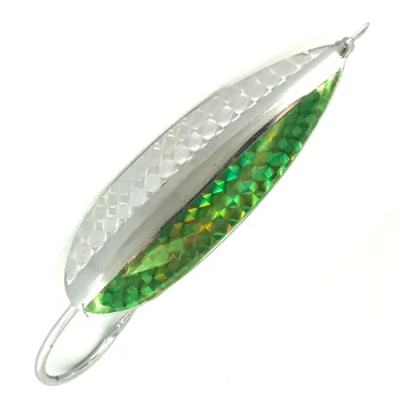 Herter's Olson Minnow Krautblinker, Nickel/Grün, 31g, Einzelhaken, #7160