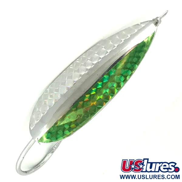 Herter's Olson Minnow Krautblinker, Nickel/Grün, 31g, Einzelhaken, #7160