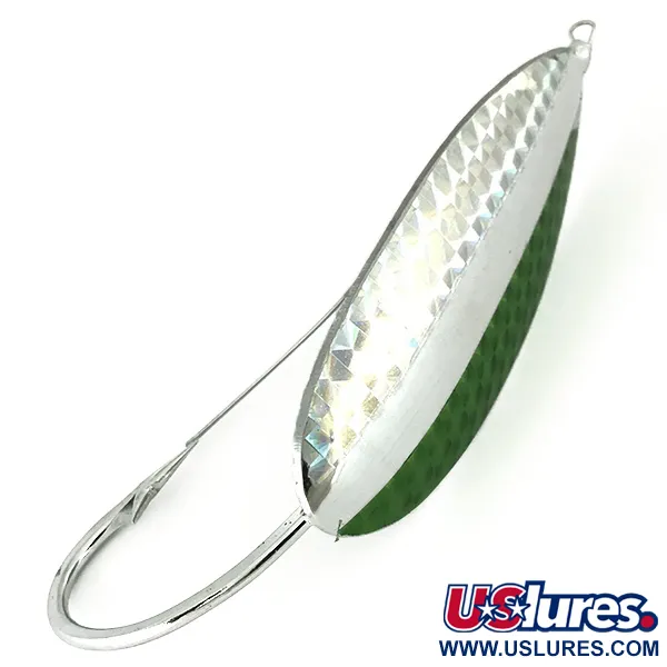 Herter's Olson Minnow Krautblinker, Nickel/Grün, 31g, Einzelhaken, #7160