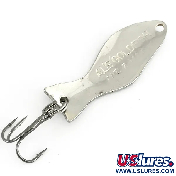 Al's gold fish Blinker, Nickel, 7g, Vintage-Klassiker, #7163