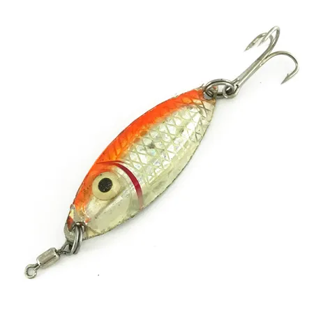 Other Premium Bass Minnow Zocker, Silber / Orange, 6,5g, #7174