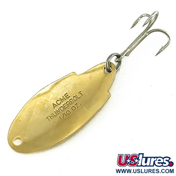 Acme Thunderbolt Blinker, Golden Trout, 3.5g, Messing, #7194