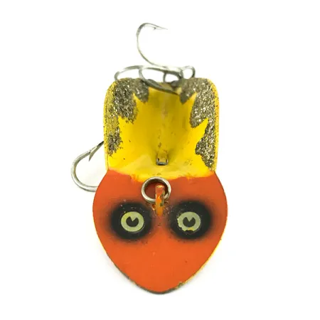 Buck Perry Spoonplug Blinker, Gelb / Rot, 10g, Tiefenkontrolle, #7200