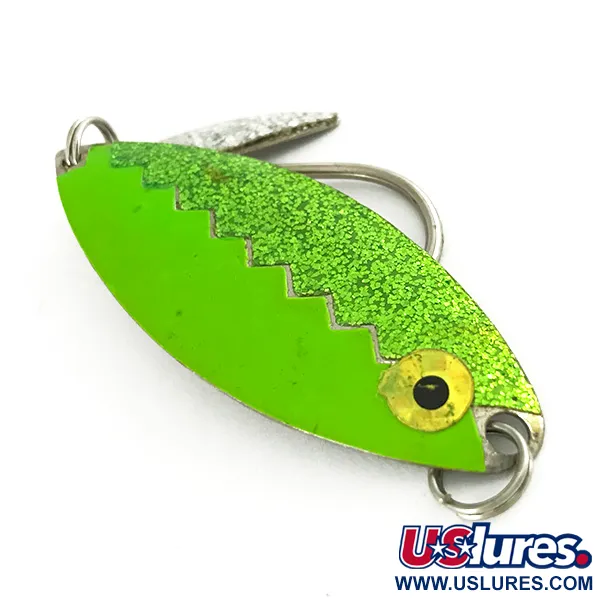 Flashy Fish Lures Flashy Fish Schleppblinker, Grün/Nickel, 6g, #7201