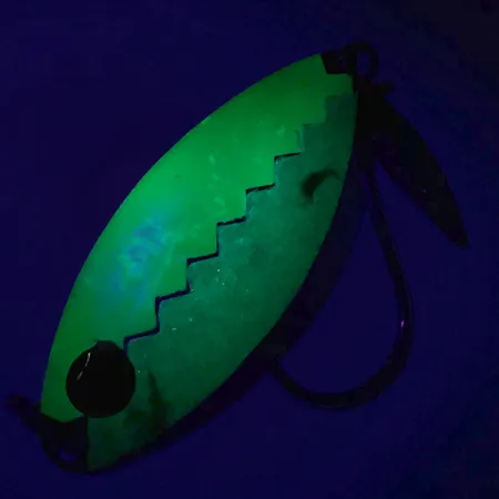 Flashy Fish Lures Flashy Fish Schleppblinker, Grün/Nickel, 6g, #7201