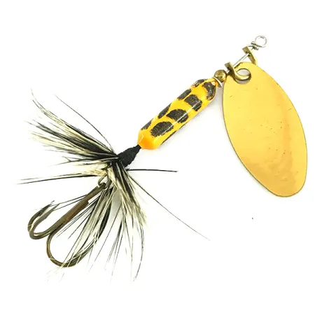 Worden’s Original Rooster Tail Spinner, Gold/Yellow, 3,6g, #7202