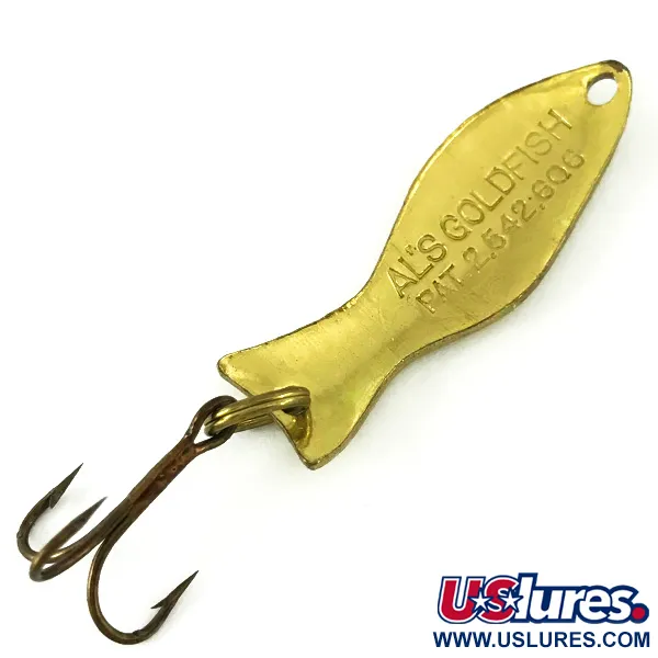 Al's gold fish Blinker, Gold, 4,5g, Fischform, #7208