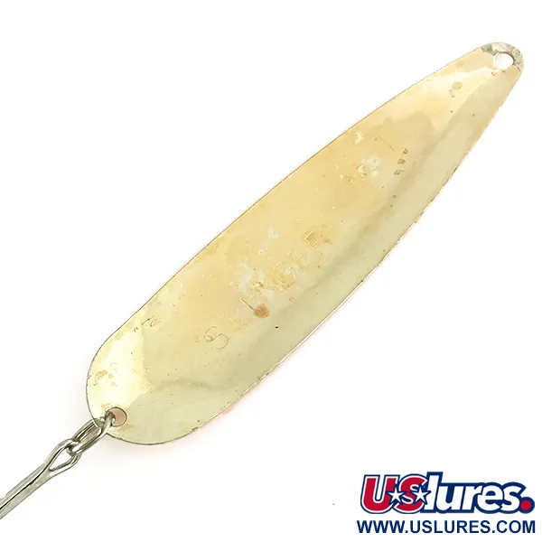 Advance Tackle Stinger Scorpio UV Schlepplöffel, Gold gehämmert, 17g, #7209