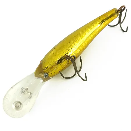 Cotton Cordell Wally Diver Tieflauf-Wobbler, Gold, 14g, Rassel, #7220