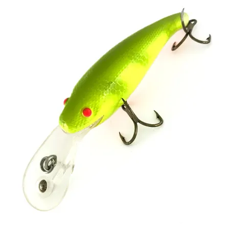 Cotton Cordell Deep Diver Wobbler, Chartreuse, 7g, Tiefläufer, #7221