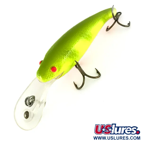 Cotton Cordell Deep Diver Wobbler, Chartreuse, 7g, Tiefläufer, #7221