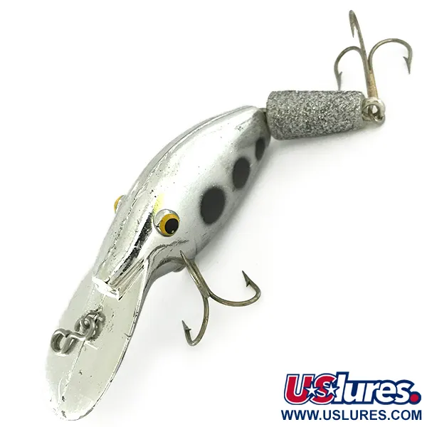 Eppinger Sparkle Tail Gliederwobbler, Silber, 10g, Glitzerschwanz, #7223