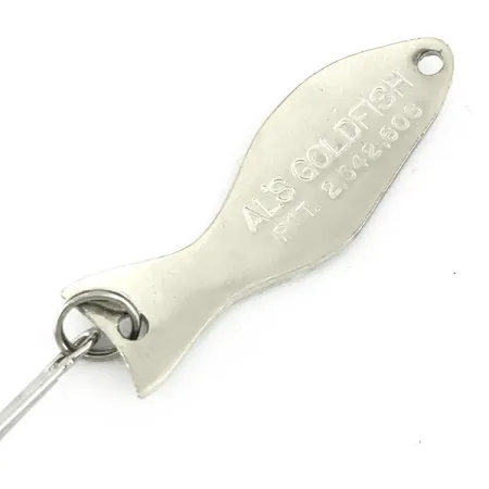 Al's gold fish Blinker, Nickel, 7g, Vintage-Klassiker, #7236