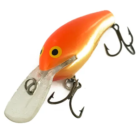 Rapala Fat Rap Wobbler, Orange, 8,8g, Tiefläufer, #7251