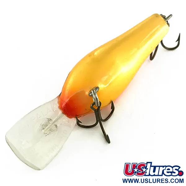 Rapala Fat Rap Wobbler, Orange, 8,8g, Tiefläufer, #7251