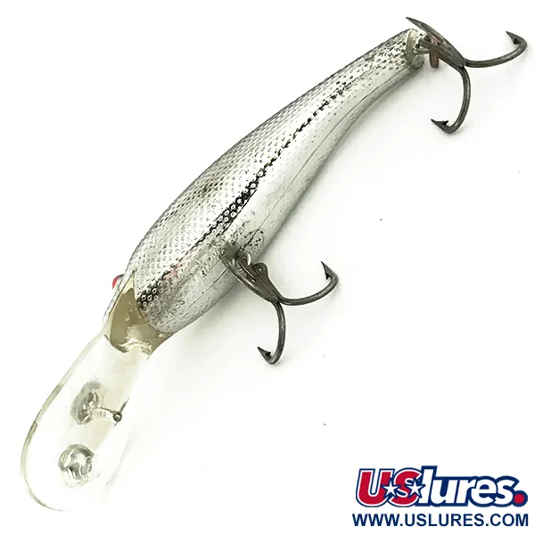 Cotton Cordell Wally Diver Wobbler, Silber, 7g, Tiefläufer, #7253