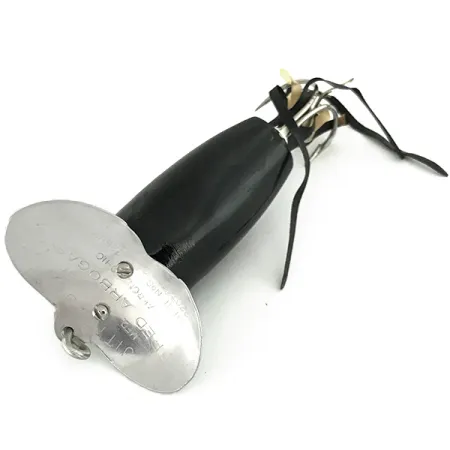 Fred Arbogast Jitterbug Weedless, Schwarz, 8.5g, krautfrei, #7275