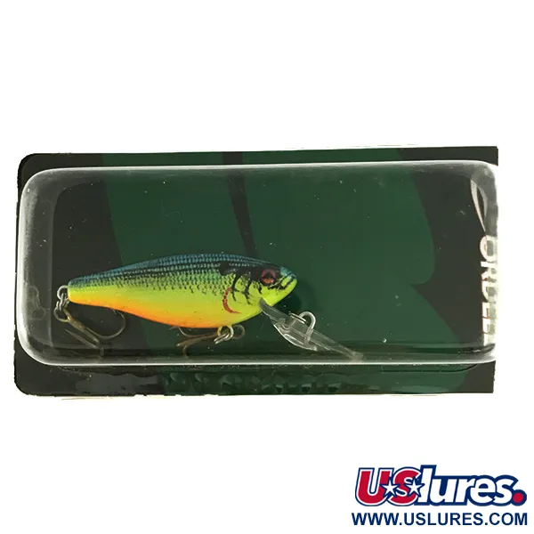 Cotton Cordell C.C. Shad Wobbler, Chartreuse, 4g, Rasselkammer, #7277