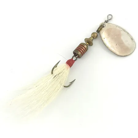 Mepps Aglia 2 dressed - bucktail Spinner, Silber/Weiß, 4.7g, #7292