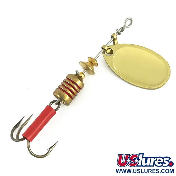 Mepps Aglia 1 Spinner, Gold, 3,5g, Klassik-Blatt, #7294