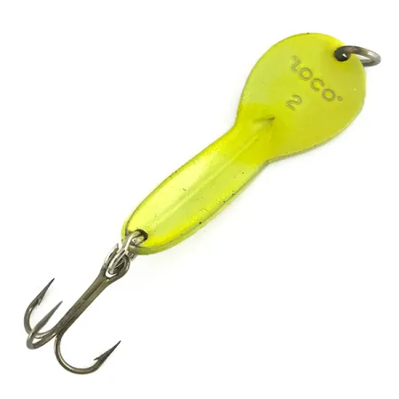 Loco 2 Glen Evans Blinker, UV-Gelb, 7g, UV-aktiv, #7300