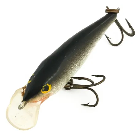 Rapala Shallow Shad Rap Wobbler, S (Silber), 5g, Flachläufer, #7302