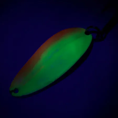 Toddco Main Liner UV Blinker, Chartreuse-Orange, 11g, UV-aktiv, #3706