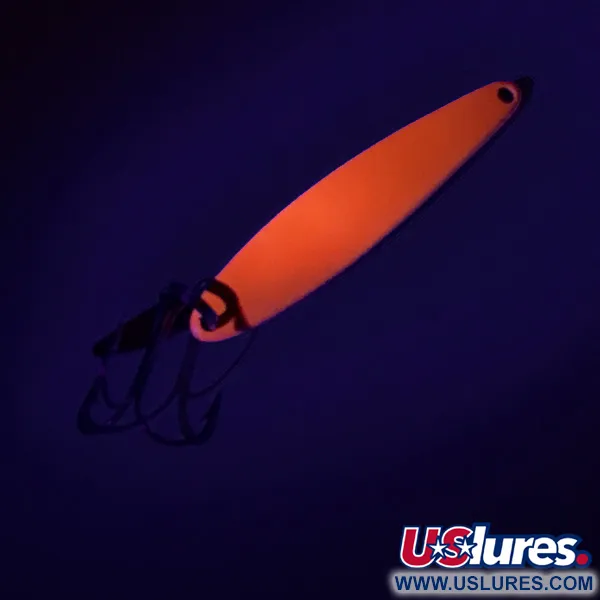 Bay de Noc Swedish Pimple Vertikal-Löffel, Pink, 7g, UV-Glow, #7325