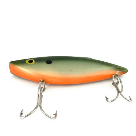 Bill Lewis Rat-L-Trap Lipless Crankbait, Grau/Grün/Orange, 14g, #7326