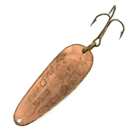 Thomas Syclone Blinker, Kupfer gehämmert, 10g, Punkt-Dekor, #7342