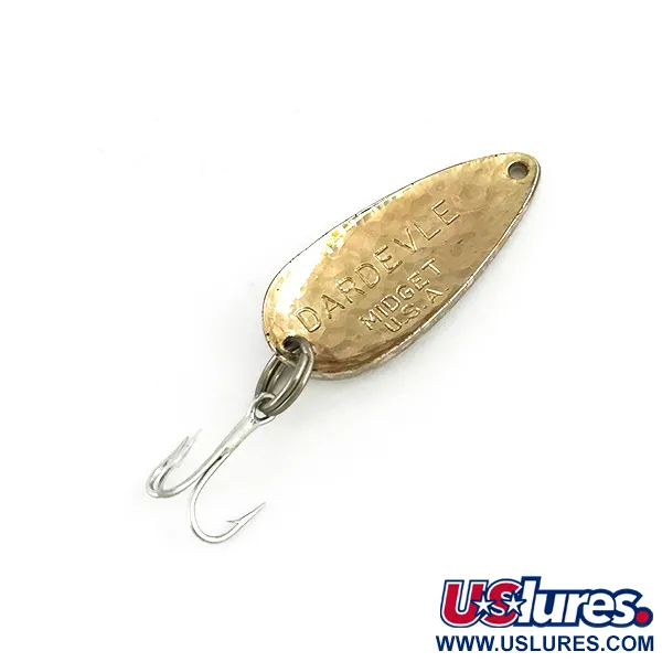 Dardevle Midget Crystal Blinker, Silber gehämmert, 6g, #7345