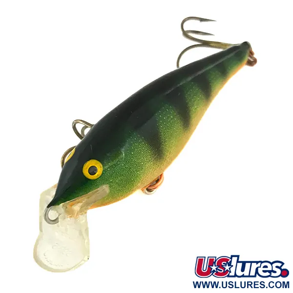 Rapala Shallow Shad Rap Wobbler, Fire Tiger, 5g, Flachläufer, #7351