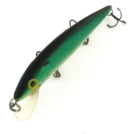 Rapala Husky Jerk 12 Suspender, Waldgrün/Gold, 13g, Rassel, #7352