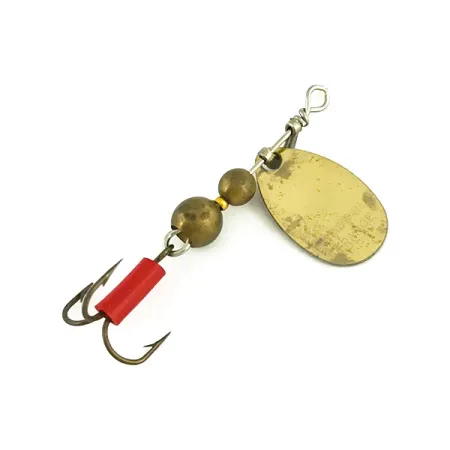 Mepps Aglia 0 Spinner, Schwarz/Weiß, 2.5g, Gestreiftes Blatt, #7354