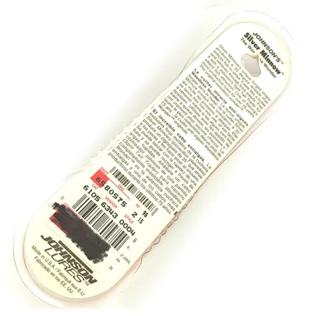 Johnson Silver Minnow Blinker, Versilbert, 14g, Spinnerblatt, #7360