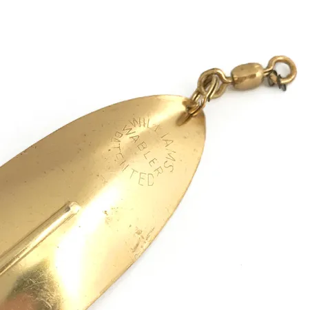 Williams Whitefish C90 Blinker, Messing, 40g, Längsrippe, #7373