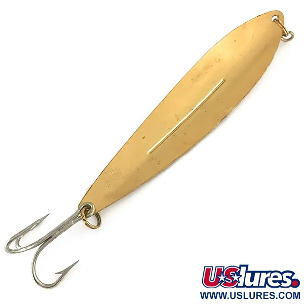 Williams Whitefish C90 Blinker, Messing, 40g, Längsrippe, #7373