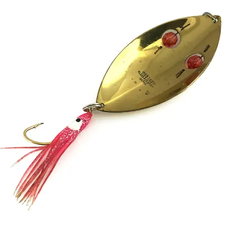 Herter's Glass eye spoon Blinker, Gold/Red Eyes, 55g, Glasaugen, #7374