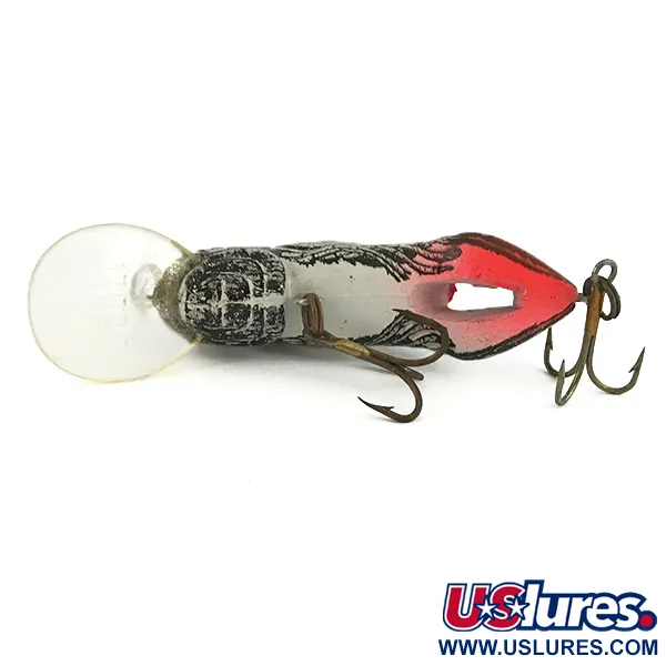 Rebel WEE-CRAWFISH Wobbler, Silber/Schwarz, 6g, Krebs-Design, #7387
