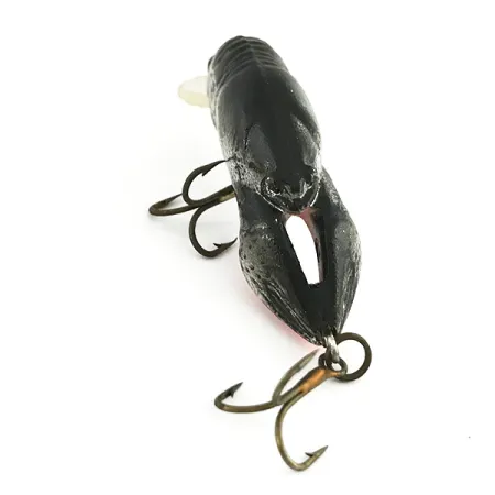 Rebel WEE-CRAWFISH Wobbler, Silber/Schwarz, 6g, Krebs-Design, #7387