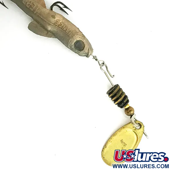 Mepps Comet Mino 1 Spinner, Gold, 4,5g, Wechselhaken, #7394