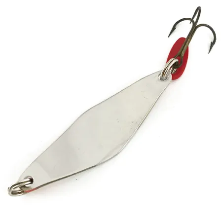 Bay de Noc Do-Jigger Blinker, Nickel / Rot, 10g, UV-Akzent, #7397