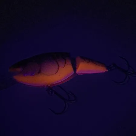 Rapala Jointed Shad Rap JSR07 Wobbler, Olivgrün/Orange, 12g, #7401