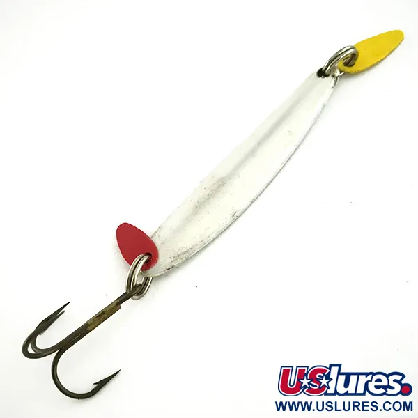 Bay de Noc Swedish Pimple Pilker, Perlmuttweiß, 7g, Lockblättchen, #7407