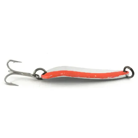 Luhr Jensen Krocodile Die #4 UV Blinker, Nickel / Rot, 19g, UV, #7411